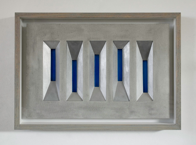 Maquette for Five Windows with Sky 2004 490x350x50