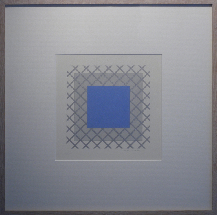 Painting Untitled Blue 2013 140x140mm